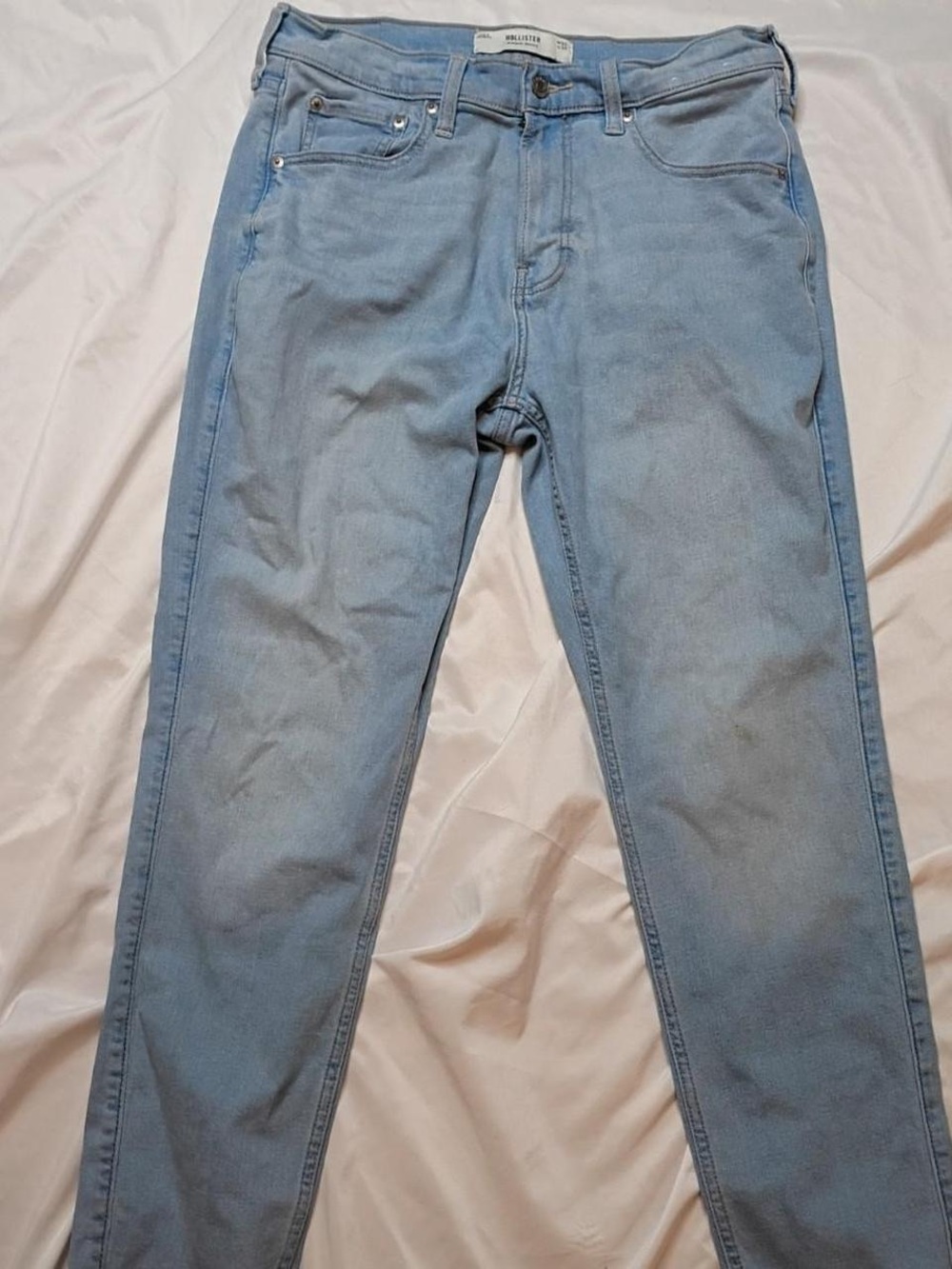 Light Blue Men’s Jeans - Unbranded Slim Fit